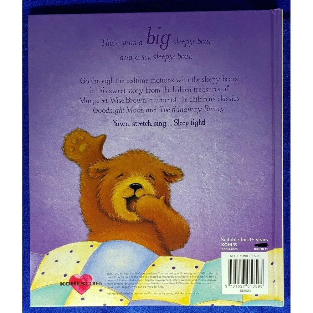 97 Longaberger Spring Bskt +Sleep Tight Book & Bear Margaret Brown + Anne Geddes